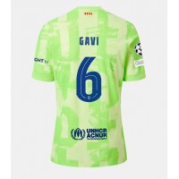 Pánský Fotbalový dres Barcelona Paez Gavi #6 2024-25 Třetí Krátký Rukáv